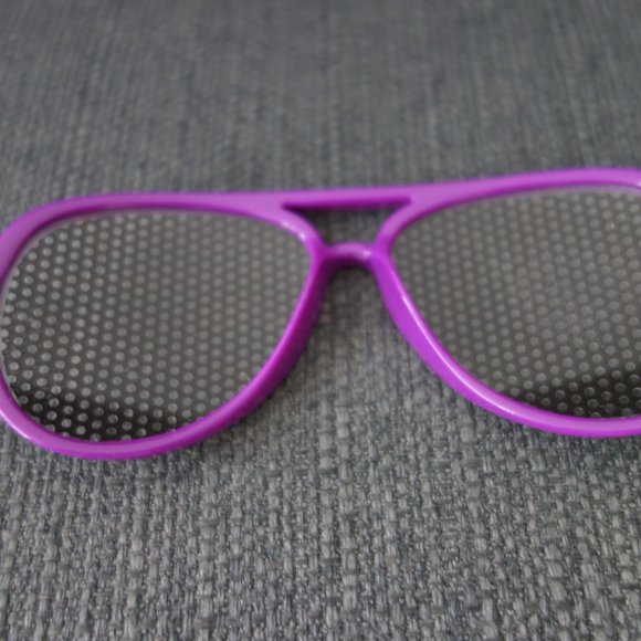 Plastic Purple Aviator Party Shades Featuring inBetweeners #3199 - Picture 7 of 11